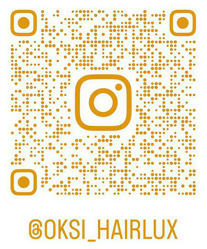 QR Code Oksi Hairlux Instagram